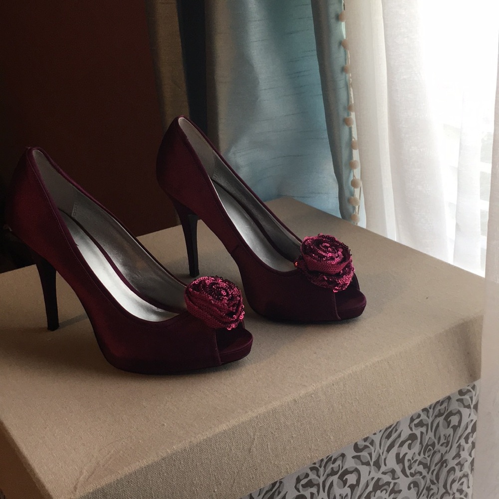 Pink heels